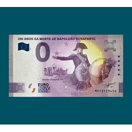 0 eur 200 anos da morte de Napoleão Bonaparte