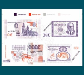 0 Eur/300 Mark/2000 Tolar/50 Rubles
