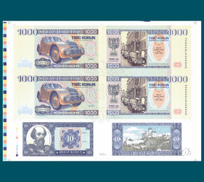 1000 korún/10 Korún