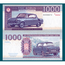 1000 korún Československých / Škoda 1000 MBX
