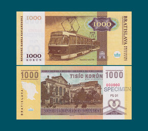 1000 korún Kaviarenských / verzia A