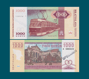 1000 korún Kaviarenských / verzia B