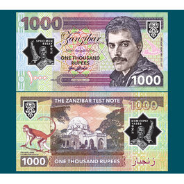 1000 rupees Zanzibar