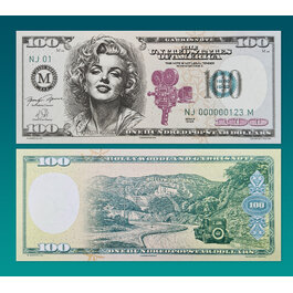 100 Dollars Marilyn Monroe