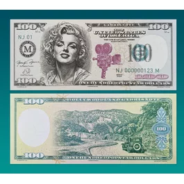 100 Dollars Marilyn Monroe