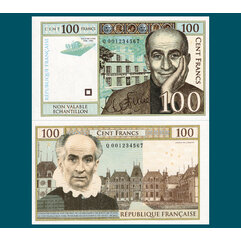 100 francs France