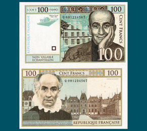 100 francs France