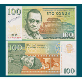 100 korún Hrušinský