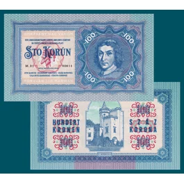 100 korún Moravany