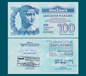 100 korun SEVT 2006 A