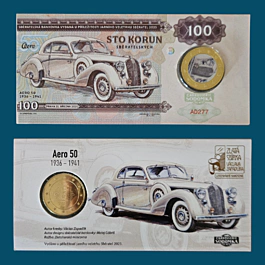 100 korún Zapadlík blister