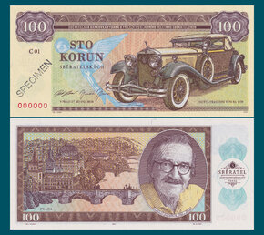 100 korún Zapadlík