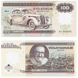 100 korún Zapadlík