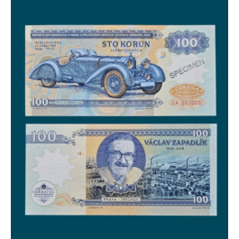 100 Korún Zapadlík SPECIMEN