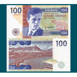 100 kroner Svalbard / Spitsbergen / Norway