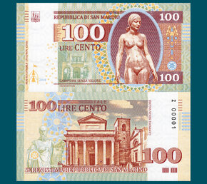 100 lire San Marino