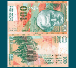 100 mark markkaa Finland