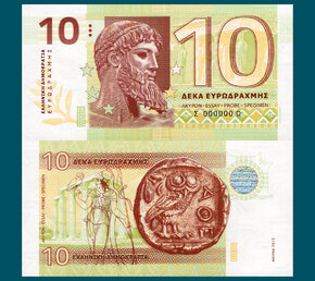 10 eurodrachmas Greece