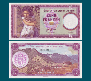 10 franken Liechtenstein