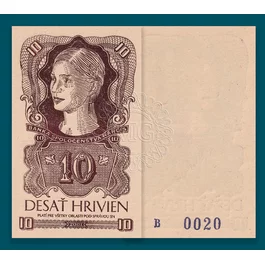 10 hrivien Spolocenstvo Narcis 2001 / verzia B