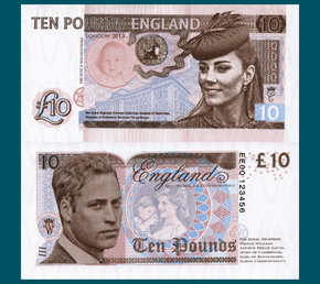 10 pounds England