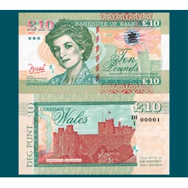 10 pounds Wales