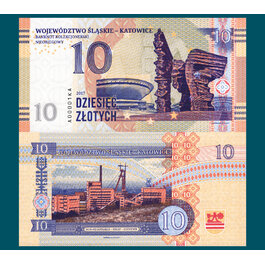 10 zlotych Katowice / Poland