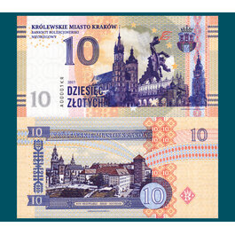 10 zlotych Krakow / Poland