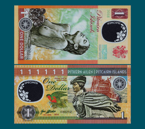 1 dollars Pitcairn