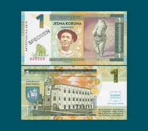 1 koruna Moravany 2019