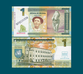 1 koruna Moravany 2019