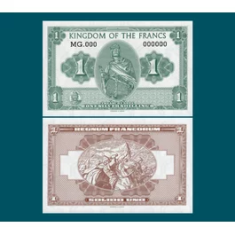1 silver shilling Franks