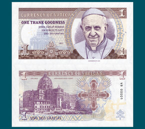 1 thank goodness Vatican / verzia B