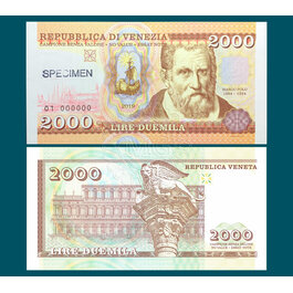 2000 Lire Benátky