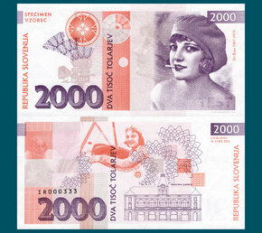 2000 tolar Slovenija