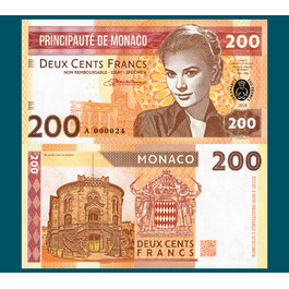 200 francs Monaco