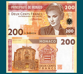 200 francs Monaco