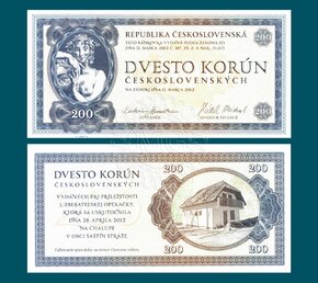 200 korún Československých