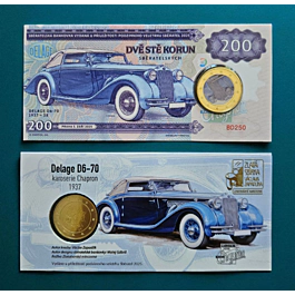 200 korún Zapadlík blister