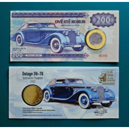 200 korún Zapadlík blister