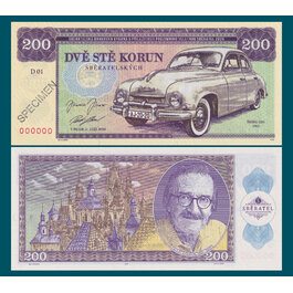 200 korún Zapadlík D