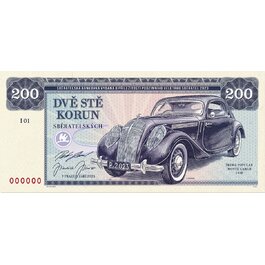 200 korún Zapadlík I.