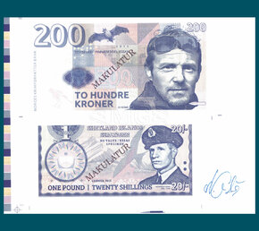 200 Kroner/1 pound