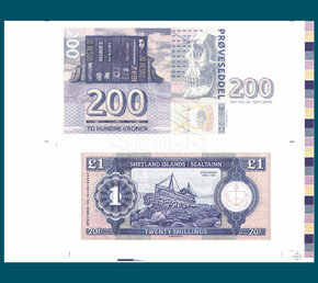 200 Kroner/1 pound rev.