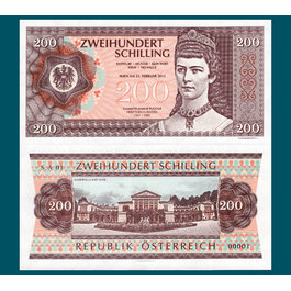 200 shillings Austria