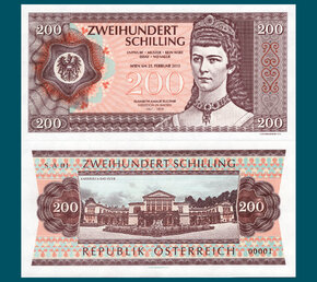 200 shillings Austria