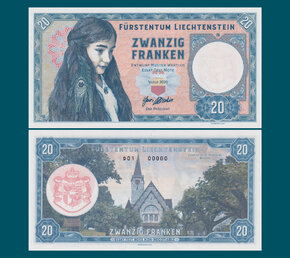 20 franken Liechtenstein