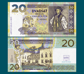 20 korún Moravany