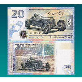 20 Lire - F1 Alfa Romeo