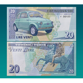20 Lire - Fiat 500